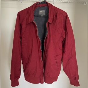 ASOS mens red winter jacket